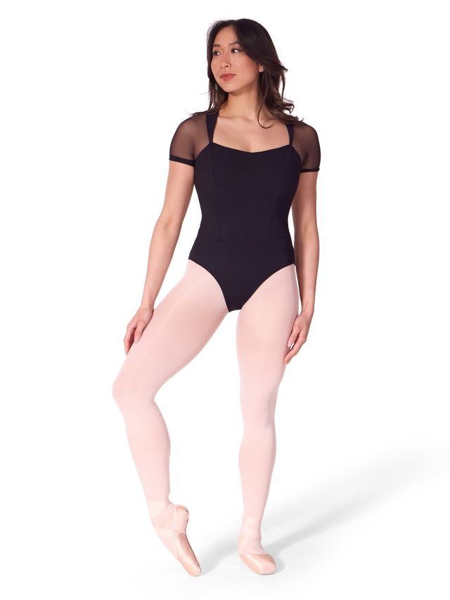 Capezio - Soft Elegance Corset Short Sleeve Leotard