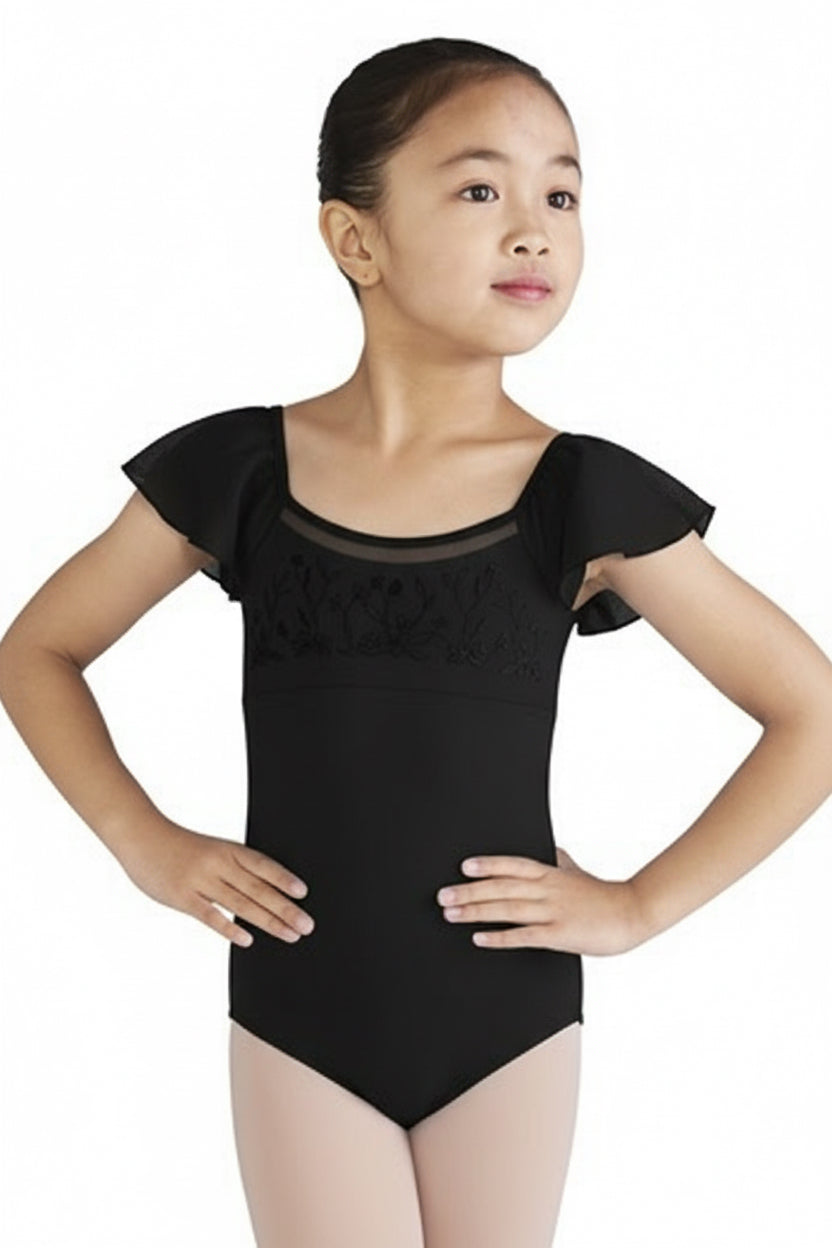 Mirella - Flutter Sleeve Leotard