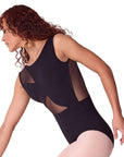 Capezio - Soft Elegance Asymmetrical Boat Neck Leotard