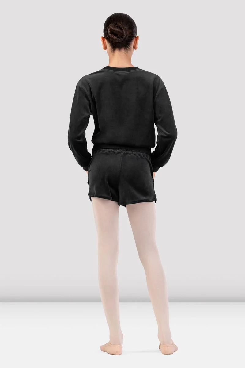 Bloch - Girls Lily Velvet Crew Neck Jumper