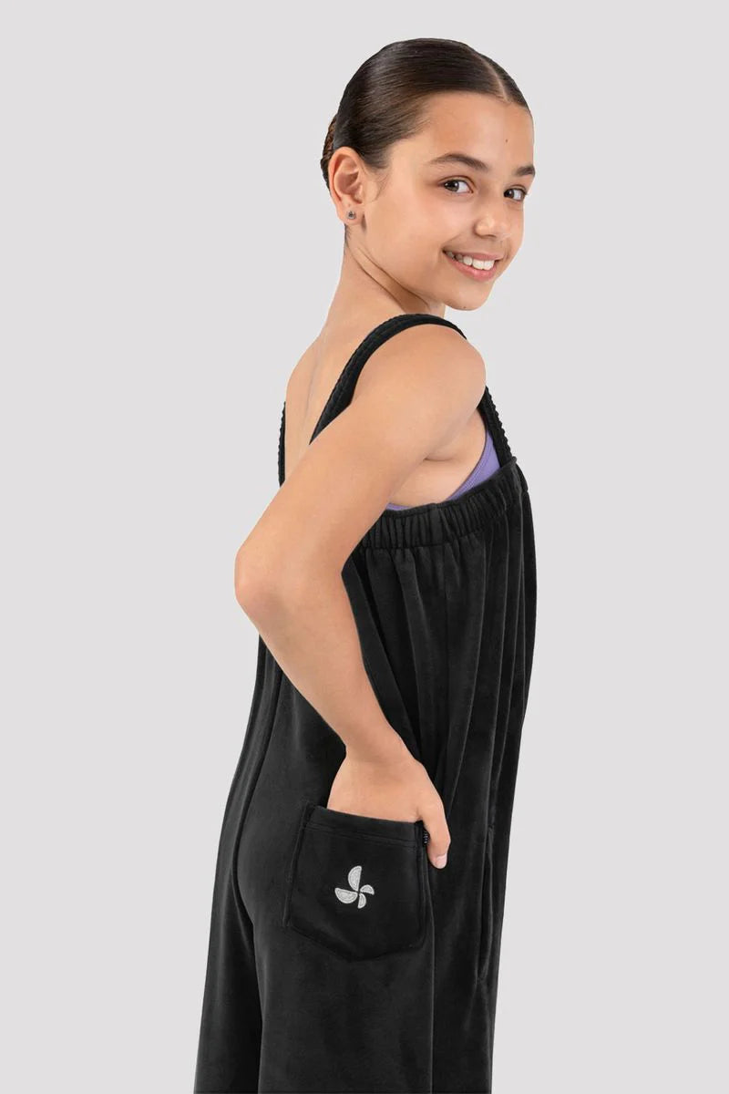 Bloch - Girls Susan Velvet Jumpsuit