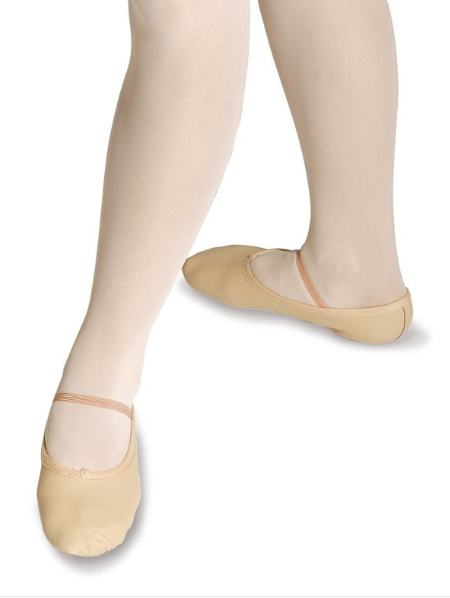 Roch Valley - Full Sole Leather Ballet Shoes - Pink, Black & White